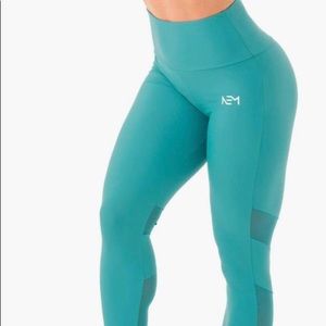 SCRUNCH BUM LEGGINGS - TEAL
